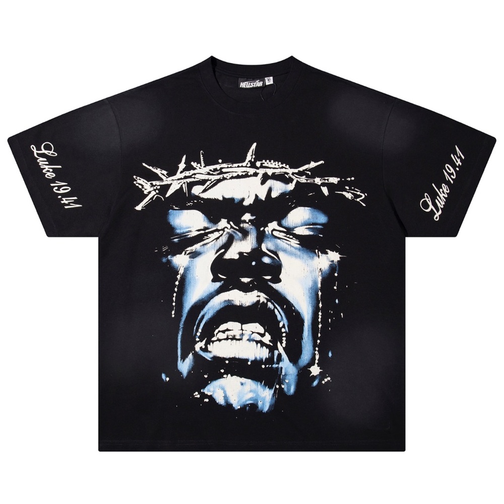 Wesc Black and Blue Graphic Tee